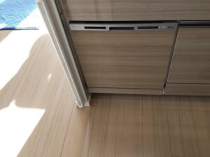 埼玉のキッチン取付け隊　シンク下食洗機リフォーム　施工後